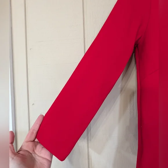 Tuckernuck Red Ponte Clifton Dress - Picture 6 of 14